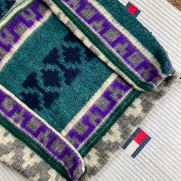 Vintage Molina Indian Drawin Aztec Navajo style full zip up jacket - Picture 9 of 9